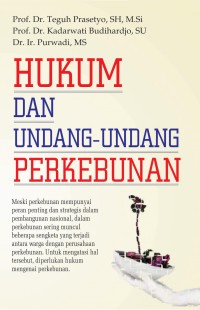 Hukum dan undang undang perkebunan