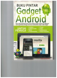 Buku pintar gadget android untuk pemula