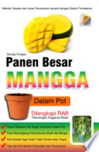 Panen besar Mangga dalam pot