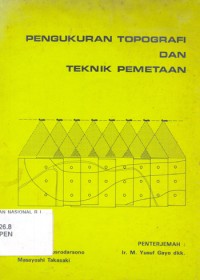 Pengukuran topografi dan teknik pemetaan